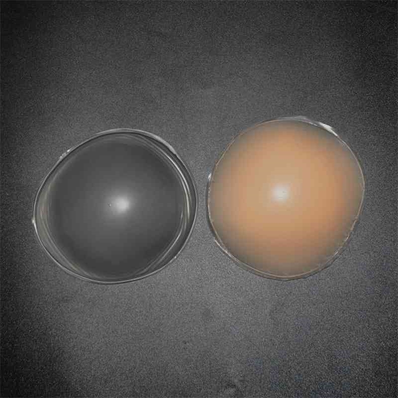 

comfortable transparent round Feel invisible breathable silica gel chest pad