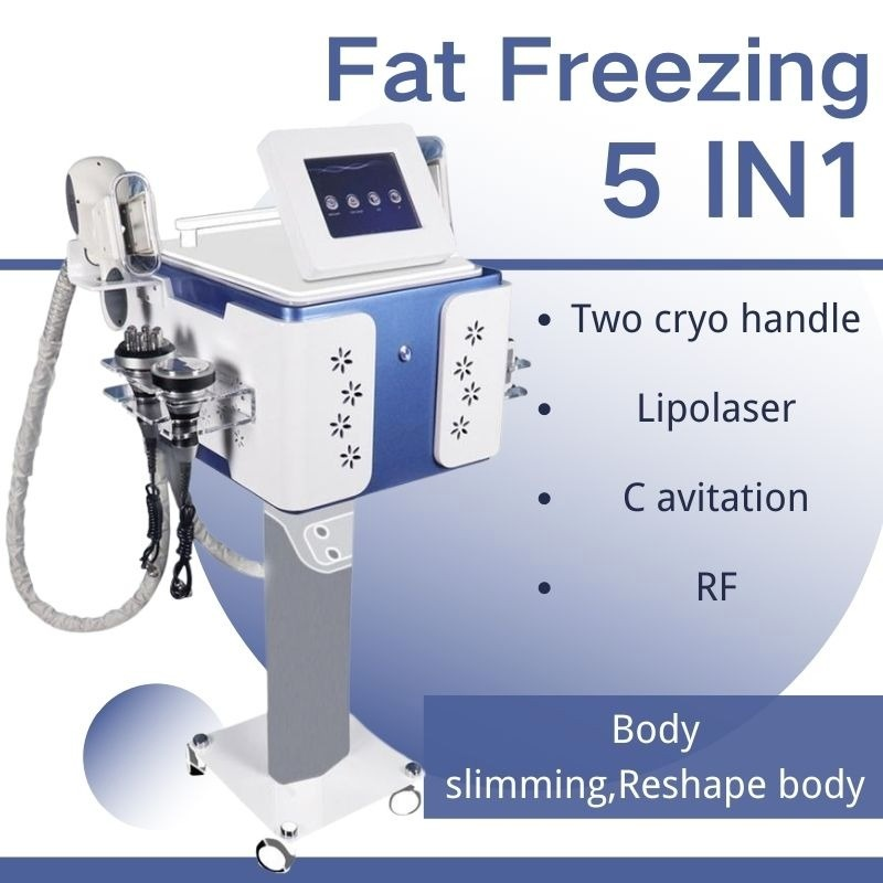 Professional Cryolipolysis Freeze Fat Cavitation RF Fat Freezing Cryo Shape Cool Body Sculpting Body Slimming Machine For beauty Salon Use