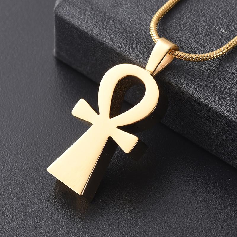 Pendant Necklaces LKJ11127 Angel Girl Gift Necklace With Screw To Hold Kid Ashes Memorial Urn Ash Holder Keepsake Human Cremation Casket Loc-image-709053004