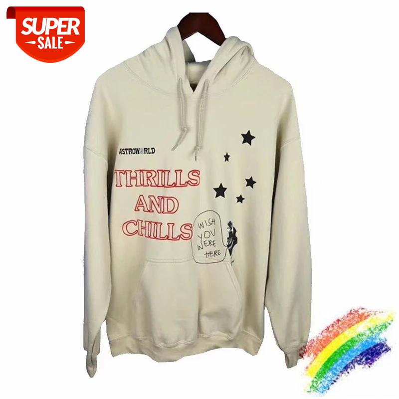 

Travis Scott Lollapalooza Astroworld Hoodie Women Men Sweatshirts Best Quality Mens Pullover #nt7Q, Black