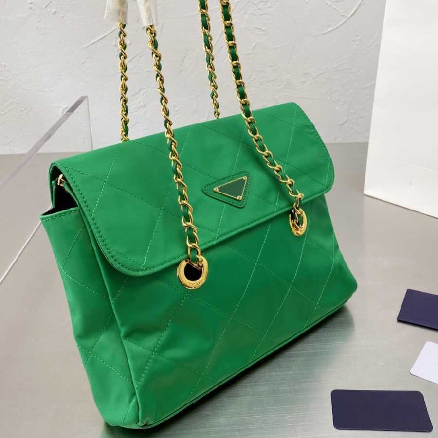 

Fabric Luxury Nylon Designers Fashion Women's Parachute Shoulder Handbag Bag High Quality Cross Body With 5 Color, Pink