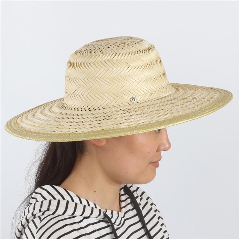 

Party Hats Handmade Bamboo Hat Large Eave Summer Sun Protection Outdoor