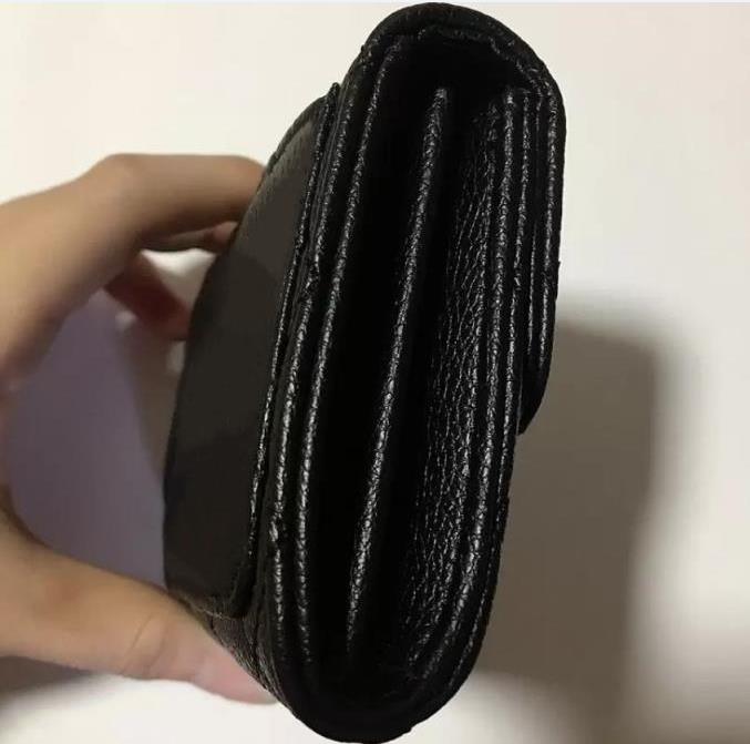 

2021 Elegant Women coin purse Classic flip Leather Wallet Paris designer caviar Wallets lady Brand Card holder fashion Mini Small bags