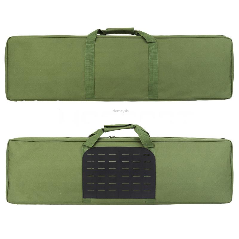 

Stuff Sacks Tactical Rifle Hand Carry Bag Molle Military Paintball Pistol Gun Bags Outdoor Shooting Hunting Accessories, Black