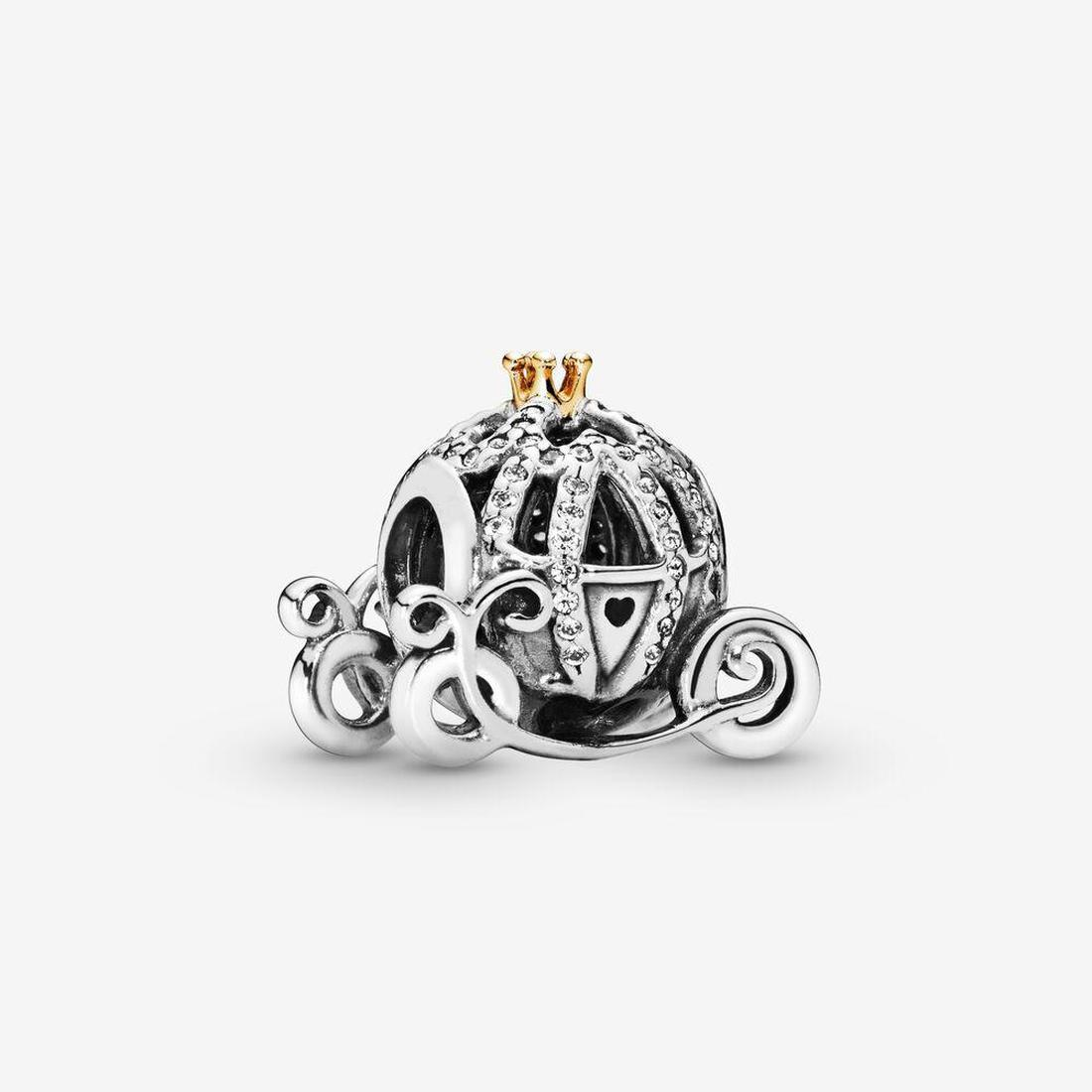 

Designer Jewelry 925 Silver Bracelet Charm Bead fit Pandora Pumpkin Coach Slide Bracelets Beads European Style Charms Beaded Murano, Bronze;silver