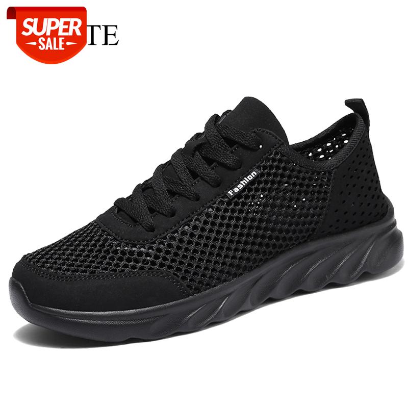

Men Casual Shoes Spring Summer Fashion Men'S Sneakers Outdoors Walking Mans FootwearBreathable Mesh Shoes Men Plus Size 47 #5G8A