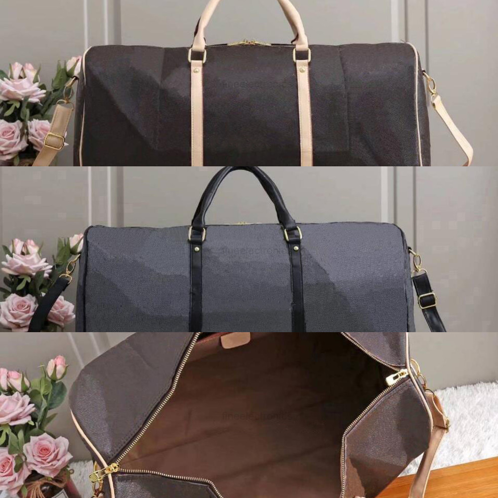 

Capacity Hot Sell Women Duffel Large Totes Bags Men Luggage Handbags Unisex Travel Cross body Shoulder bag 55CM, Old flower