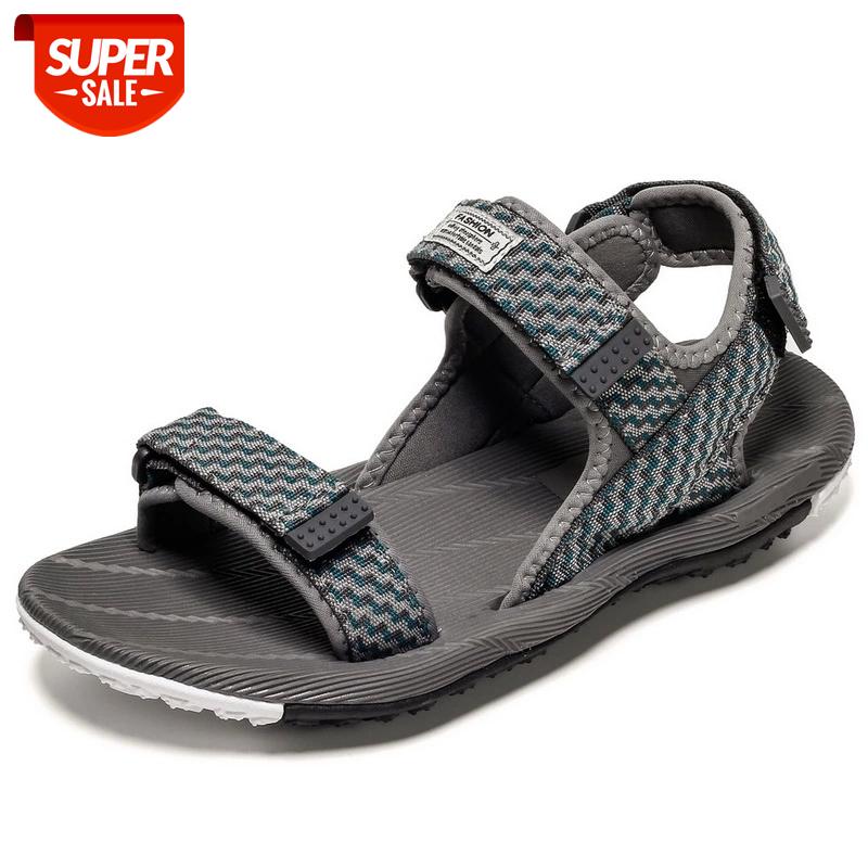 

Weave Seaside Beach Sandals Men Summer Sandals Men Shoes Fashion Design High Quality Comfortable Casual Shoes #in6T, Black