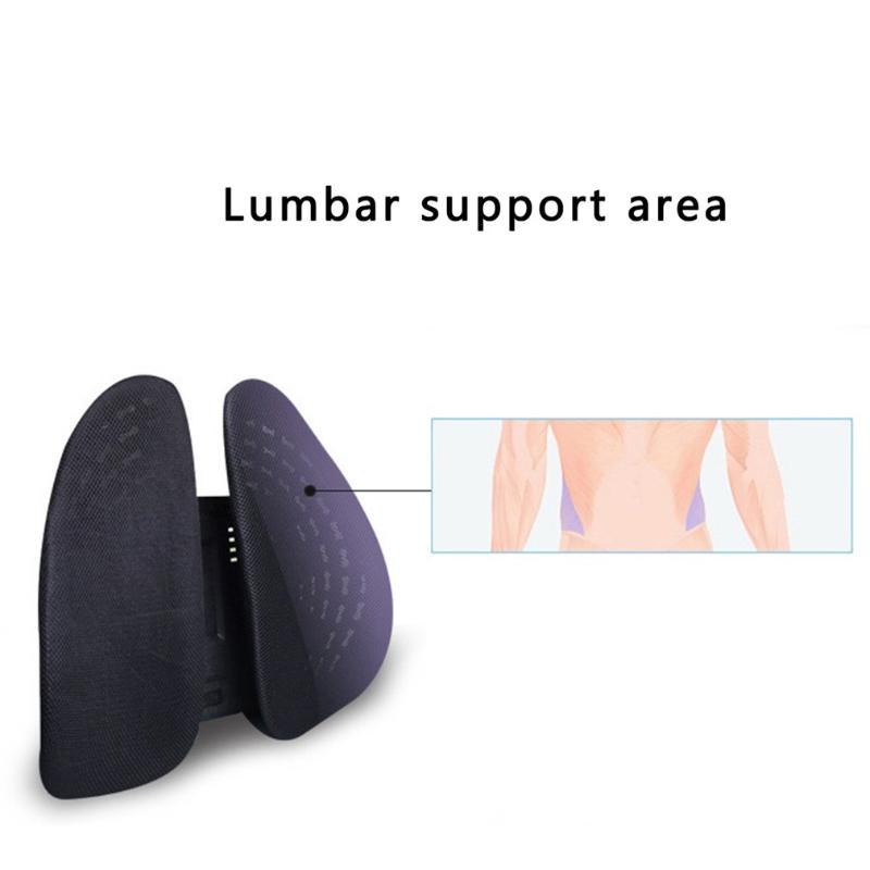 

Seat Cushions Auto Cushion Massage Waist Back Massager Lumbar Support Chair Pad