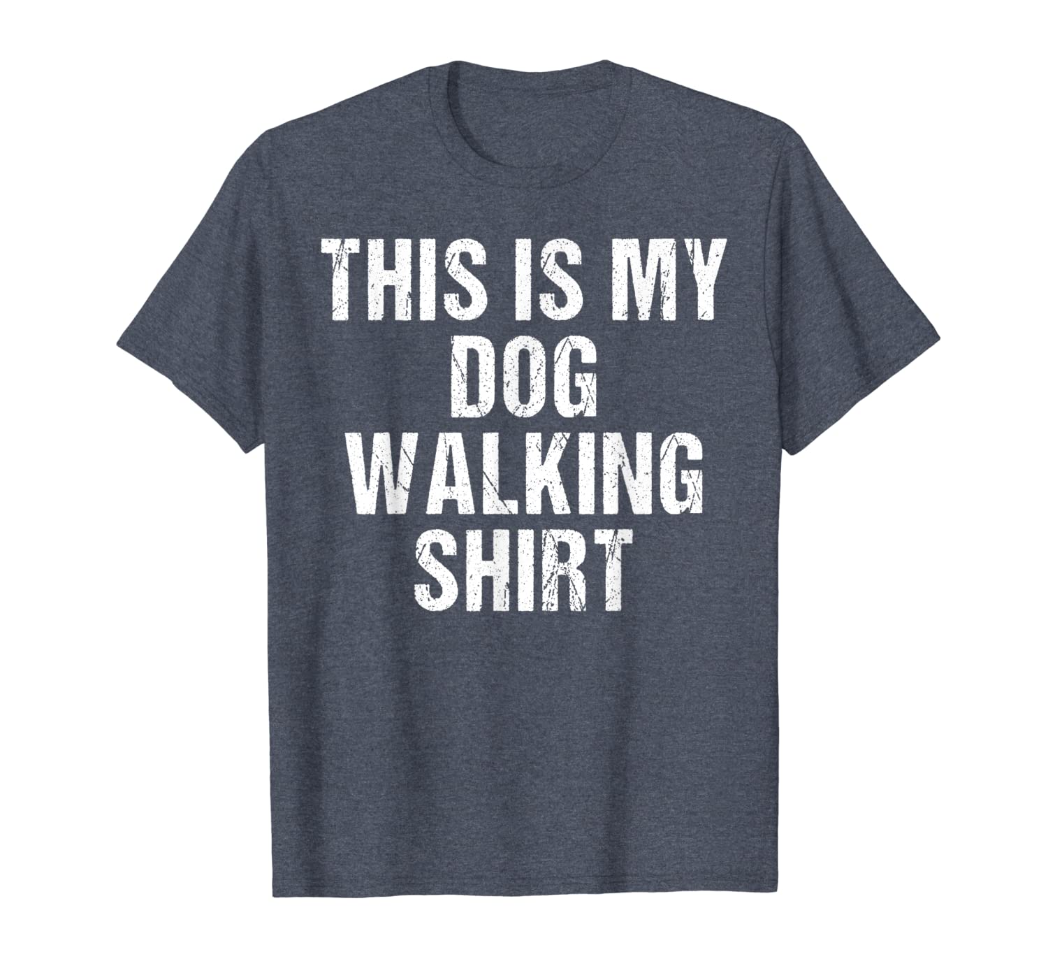 

this is my dog walking shirt - gift for dog walker, White;black