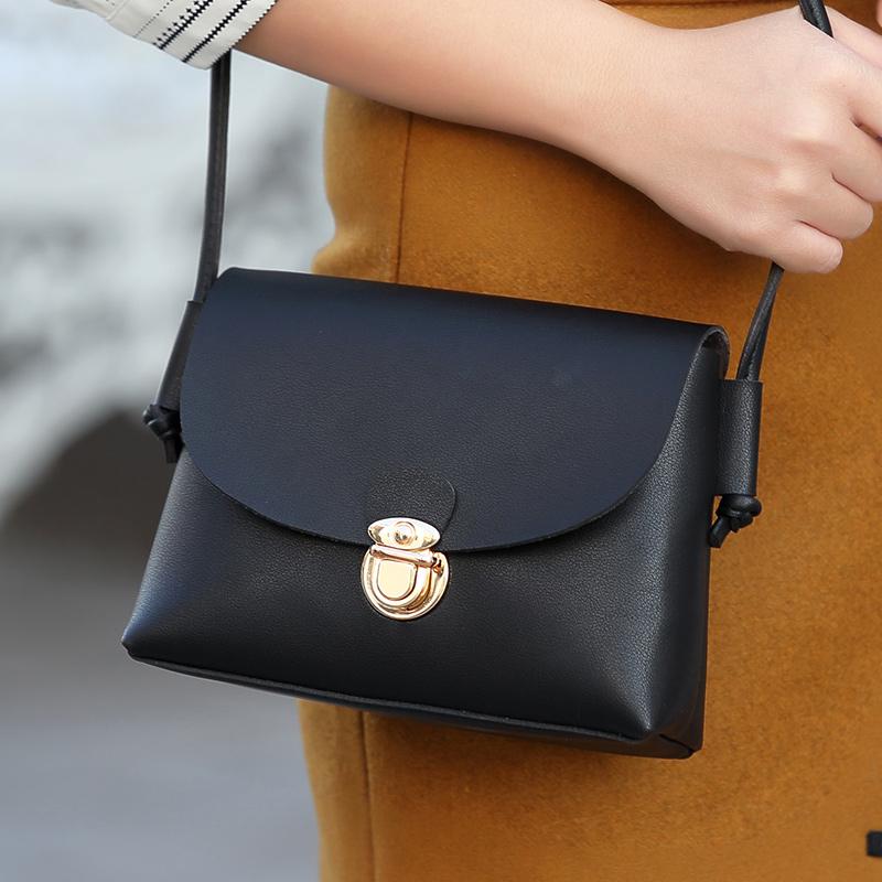 

2021 New Fashion Shoulder Bag Simple Women's Shell Bag Litchi Pattern Crossbody Small Fashionable Purses, Black