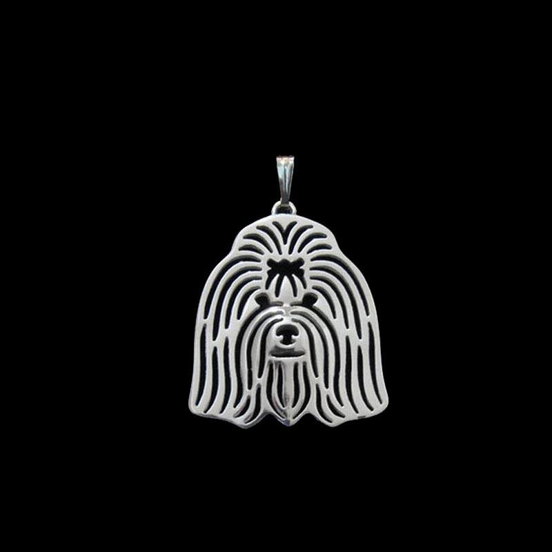 

Pendants 2021 Women's Metal Pet Dog Jewelry Accessory Coton De Tulear