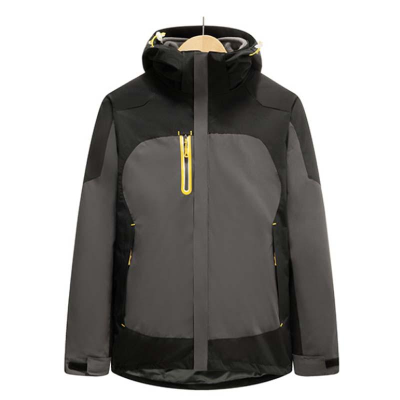 

Hunting Jackets Waterproof Jacket Men Outdoor Sports Hiking Cycling Ski Mens Mountaineering Windproof Warm Wear-resistant Unisex, Orange