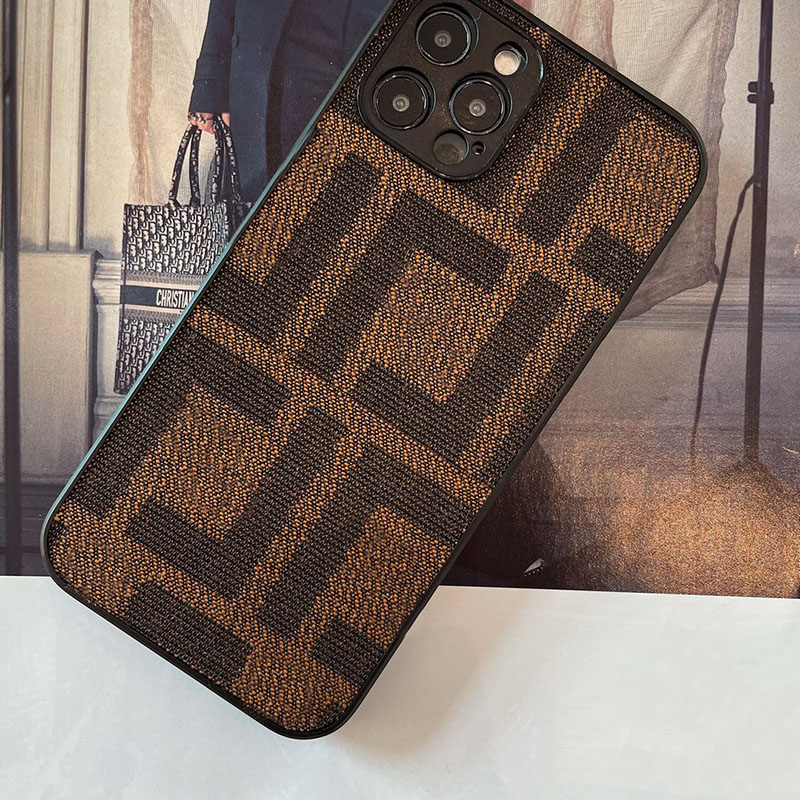 

Cloth Phone Case IPhone11/12 Pro Max Dirt Resistant F Brown Designer Classic Luxury Fitted Case Women Men Mens Phone Cases Casing D2109184HL, Box