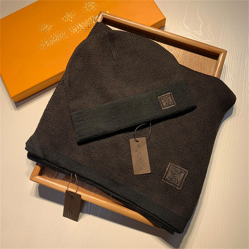 

Designers Winter Scarf Pashmina For Mens Womens Top pure cashmere warm Fashion Black Scarfs imitate Wool Long Shawl Wrap Scarves