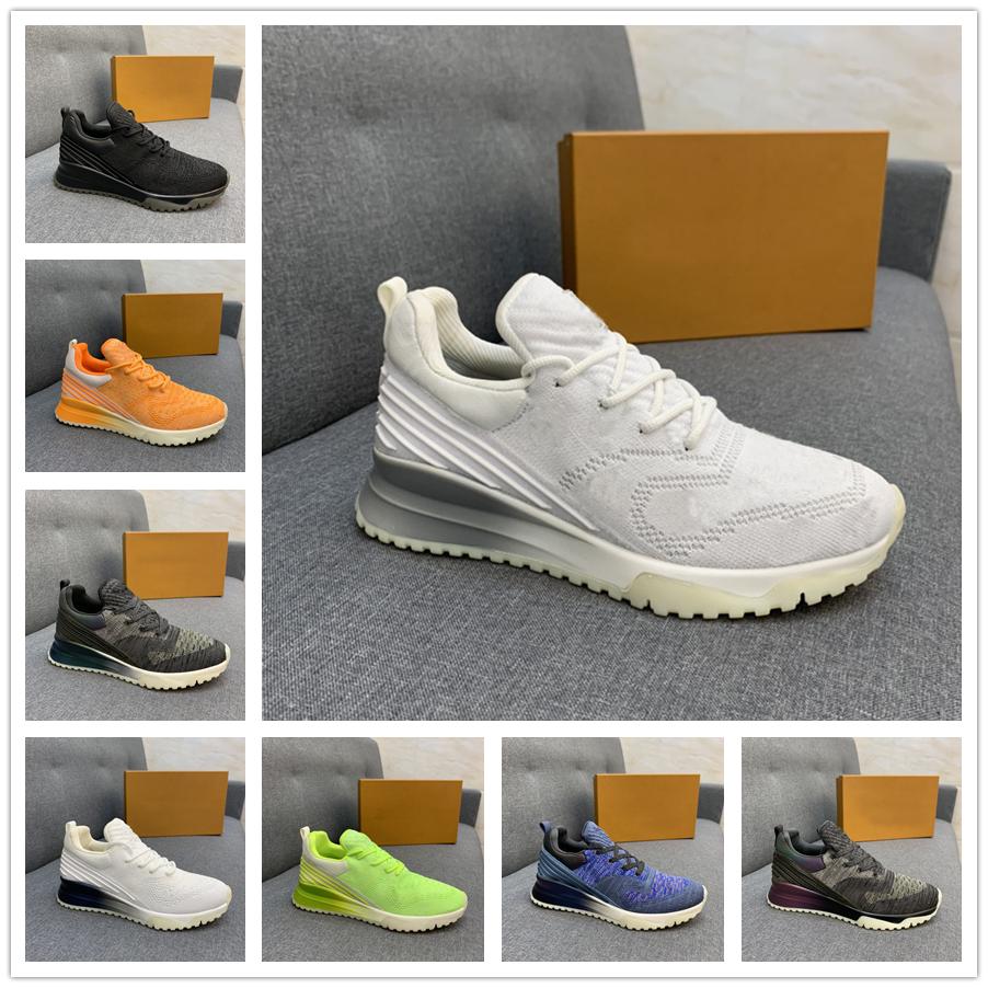 

Classical Design Runner Sprots RUN AWAY Men Women Sneakers Full Knit Gradient Shoes One-piece Sock Like TR Lightweight Trainers Topshop999, Color 05