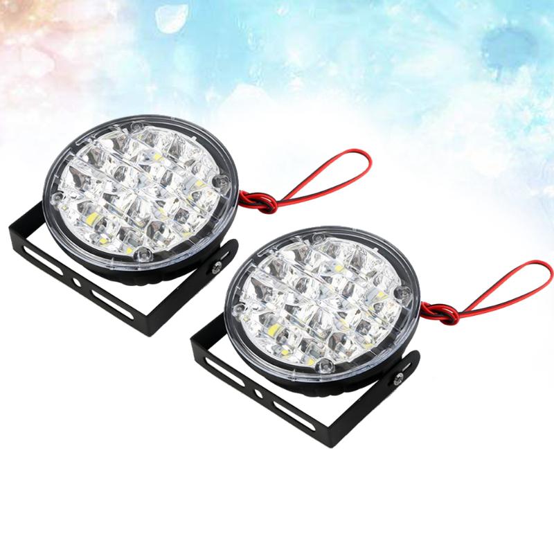

Car Headlights 1 Pair Of 18W LED Headlight Bulb SMD 18 LEDs 7000K Fog Light DRL
