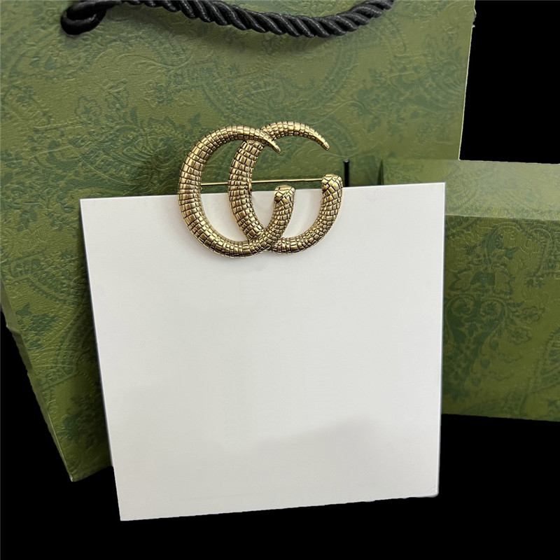 

3 Styles High Quality Brooch Luxury Designer Jewelry Stylish Wheat Texture Pin Suit Dress Letter Gold Broochs Pins Ornament Wedding Party