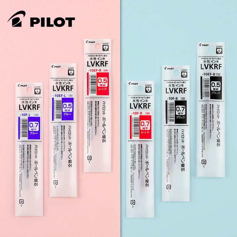 

3/6/12pcs PILOT LVKRF-10EF Gel Pen 0.5mm/0.7mm Suitable for LVKN-15EF Verbatim Gel Pen Smooth and Large-capacity Student Use