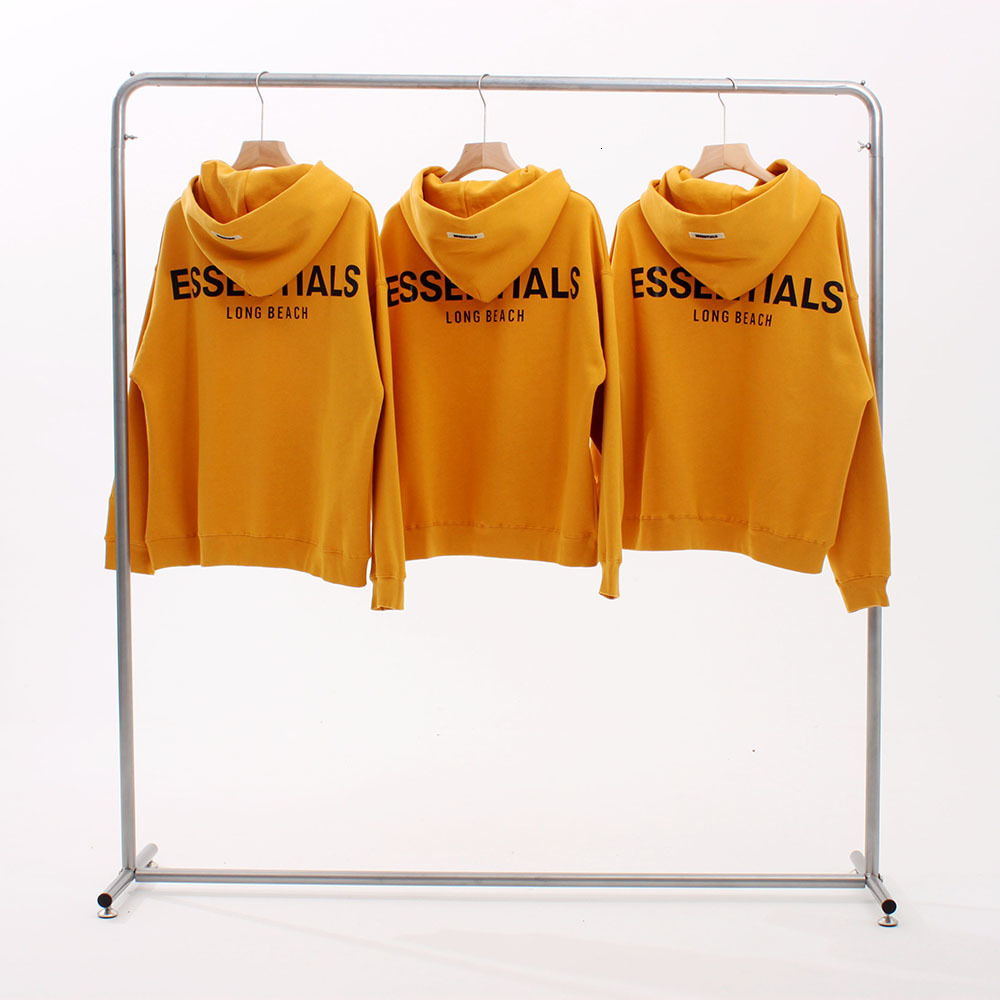 

2021 New 19fw Top Version Fog Basic Changhaitan Reflective Men's and Women's Super Large Winter Cotton Shirt T-shirt Hoodie Lq8u, Gray.