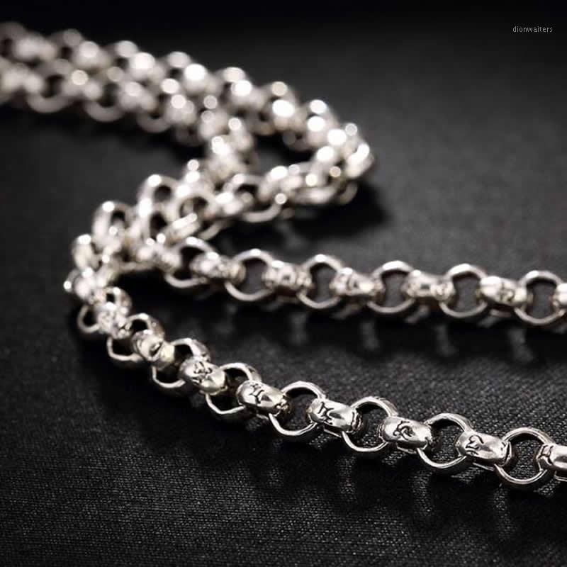 

Arrival S925 Silver Necklace Chain Men's Heavy Gold Cable Stamp Chains