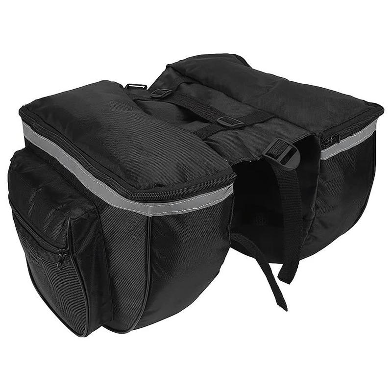 

Bike Waterproof Rear Storage Bag Bicycle Back Rack Pouches Bike Saddle Bag Folding Cycling Accessory