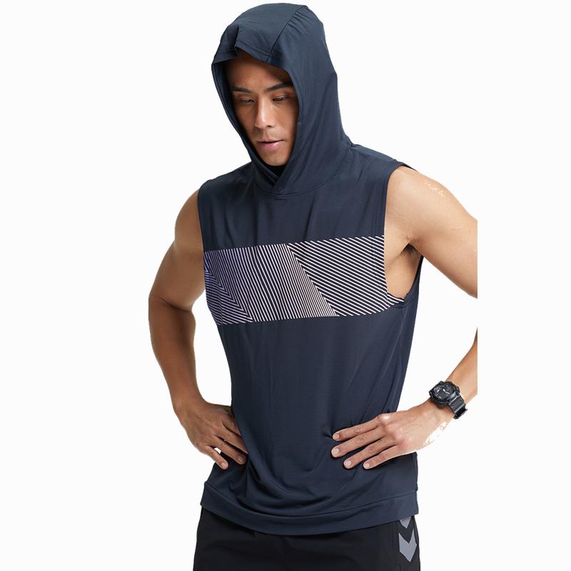 

Running Jerseys Men Bodybuilding Tank Tops Gym Workout Fitness Sleeveless Shirt Vest Male Summer 2021 Sports Hooded T, A38 pink