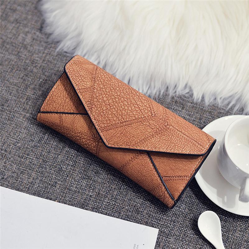 

Wallets Women Pu Leather Matte Clutch Long Purse Wallet Card Handbags Multiple Colors Available 2021 The Latest Style, Black