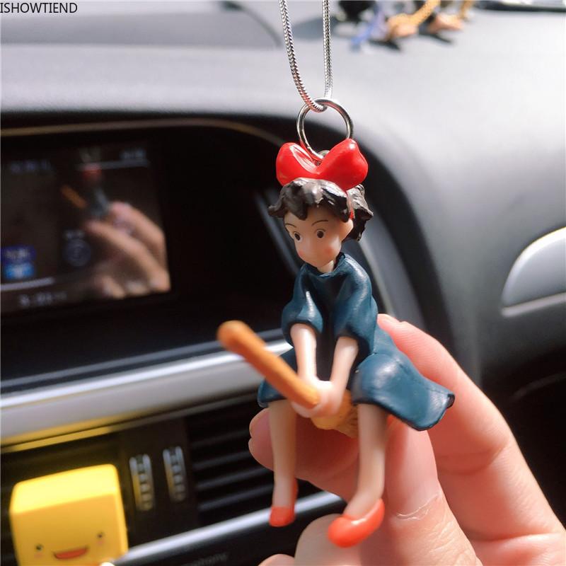 

Interior Decorations Cute Anime Magical Girl Flying Pendant Car Rearview Mirror Decoration Accessories Auto