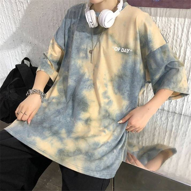 

2021 New Hip Hop Tshirt o Pescoo Streetwear Mulheres Japonesas Legal Do Punk Impresso Shirt Homens Vero Meia Manga Curta Solta t Camisa W9st