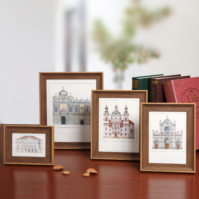 

Frames And Mouldings 5-10 Inch Po For Wedding House Decor Gift Family Desktop Picture Frame Marcos De Fotos High-quality On Table 1PC