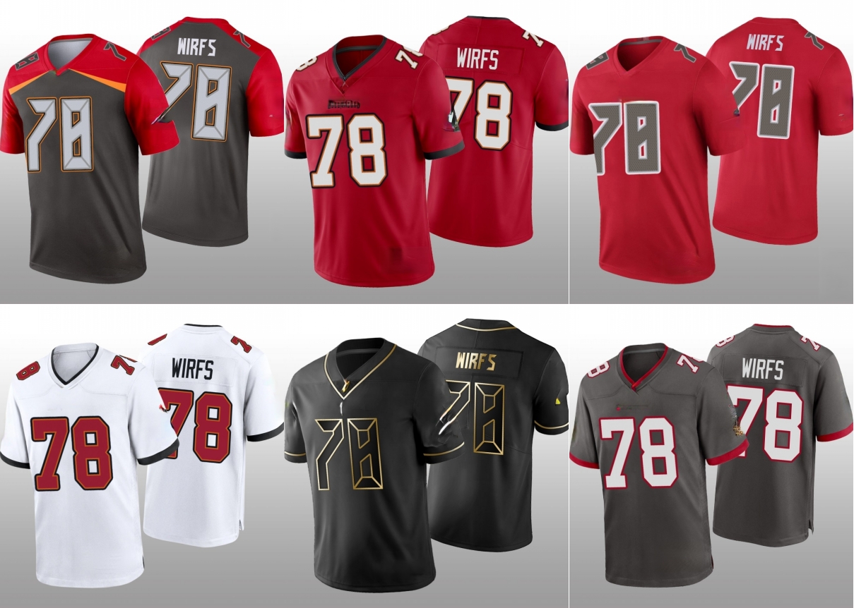 

Tampa Bay Buccaneers Men Tristan Wirfs Golden Edition Women Youth Jersey, Black