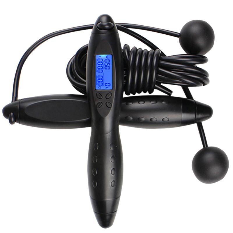 

Digital Wireless Skip Rope Calorie Counter Sport Weights Exercise Fitness Body Building Portable Jump Ropes With Digital Counter
