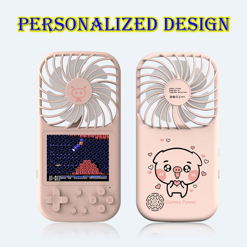 Portable Game Players Retro Mini Handheld Video Console 8-Bit 2.8Inch Color LCD Kids Player Built-in 500 Games-image-733794476