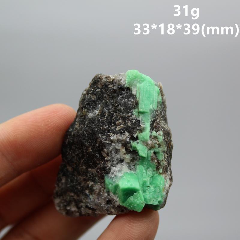 

Decorative Objects & Figurines 100% Natural Green Emerald Mineral Gem-grade Crystal Specimens Stones And Crystals Quartz