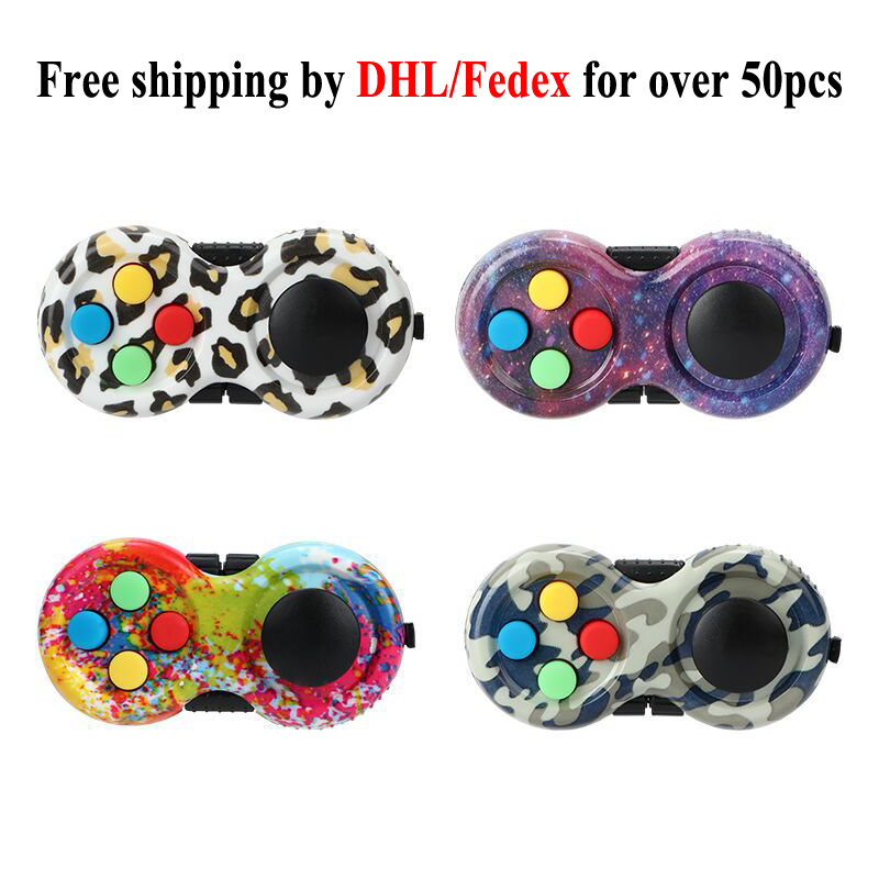 

Fidget Pad Controller Cube Sensory Silent Puzzle Game Toys Set Relief Stress and Anxiety Depression for ADHD Autism Adult Kid