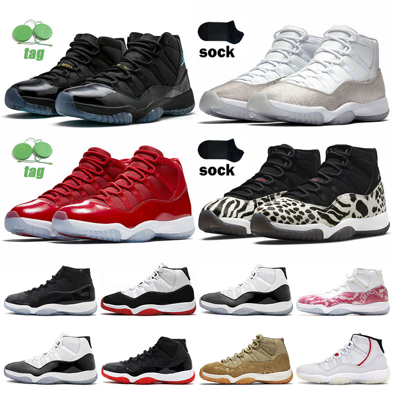

Jumpman 11 mens womens Basketball Shoes top fashion Nik Air Jordan 11s retro NEW ANIMAl INSTINCT Cool Grey Metallic Sliver Snakeskin Pink JORDED Sneakers Trainers, E31 40-47 (4)