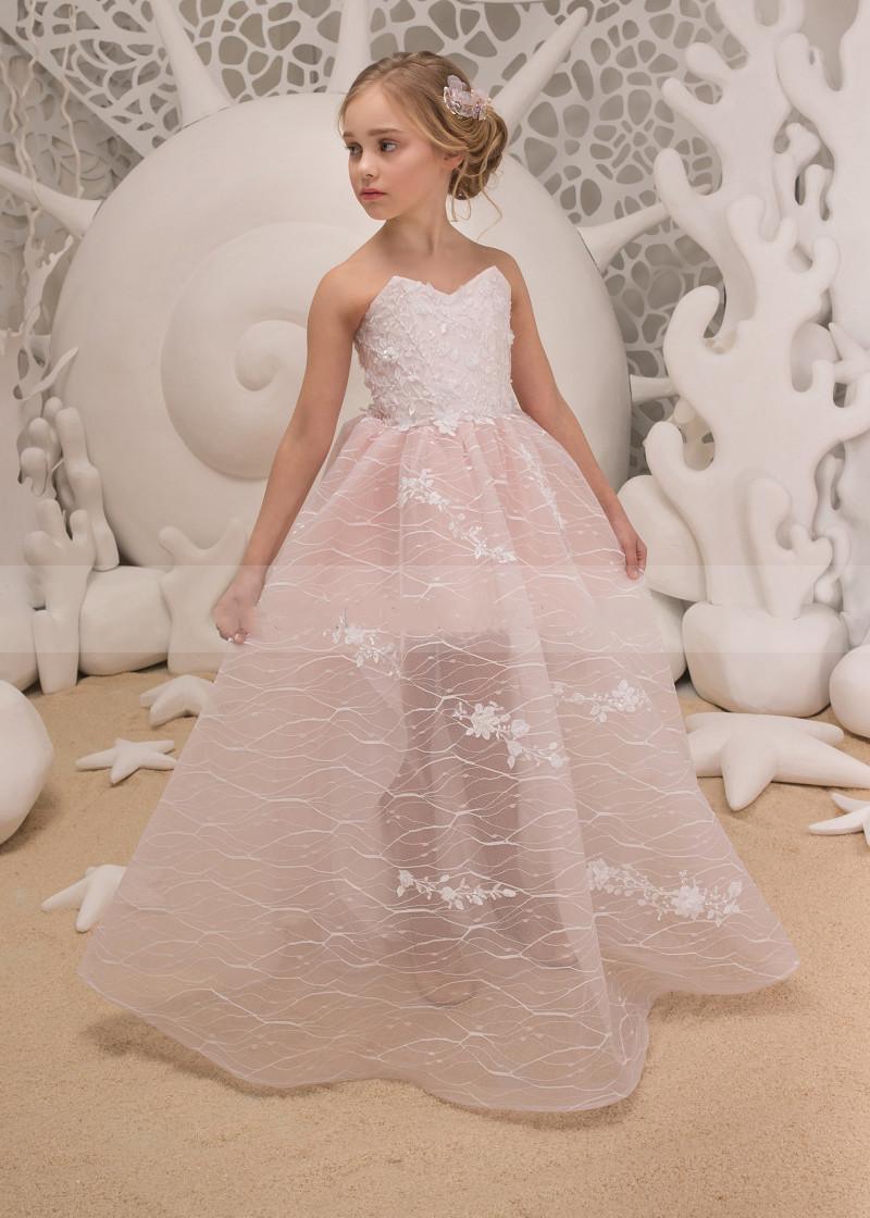 

Girl's Dresses Puffy Ball Gown Flower Girl Off Shoulder Princess Dress Wedding Party First Communion Corset Back, Red;yellow