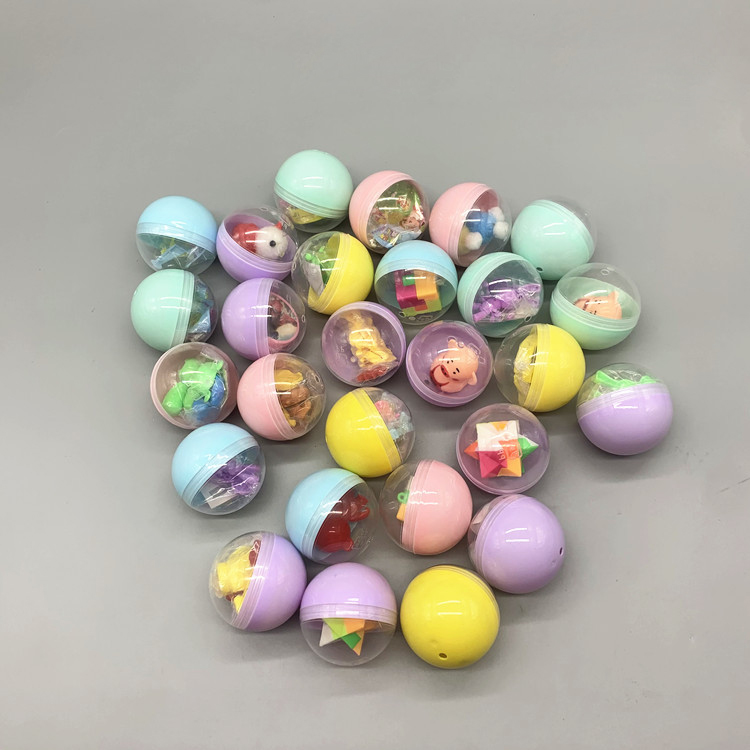 

50MM Easter Twisted Egg Mix Capsule Ball Child Easter Twisted Egg Gift Children's Blind Box Toys Different Surprise Plastic Toys