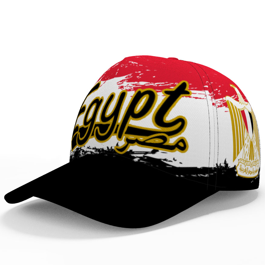 

Egypt Baseball Cap Free 3d Custom Made Name Number Team Logo Eg Arab Hat Egy Country Travel Arabic Nation Egyptian Flag Headgear, 1002