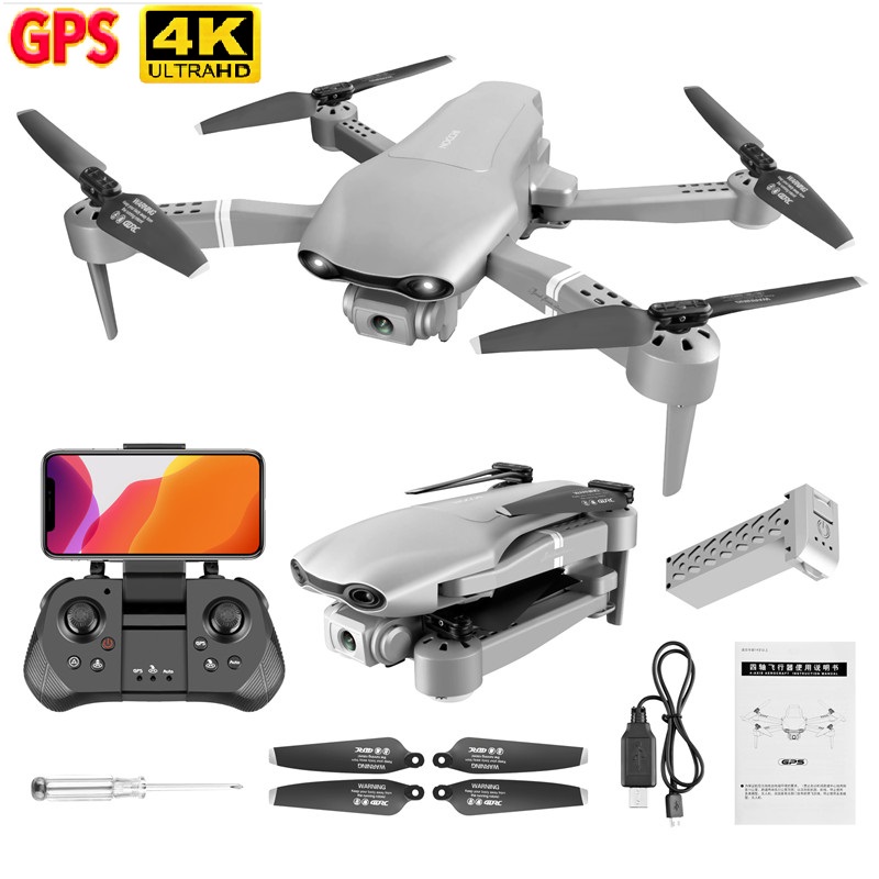 

F3 GPS 4K Drone 5G WiFi Live Video FPV 4K HD Wide Angle Camera Foldable Altitude Hold Drone Give A Very Nice Gift To Friend, White