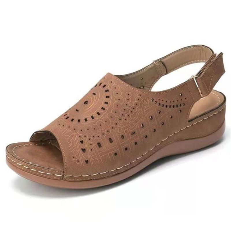 

Dress Shoes Fish Mouth Slope With Large Size Women's Sandals Summer Fashion Casual Women Platform Womens Slides Slippers, 1688-05