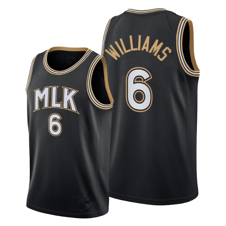 

Hawk MEN Lou Williams #6 2020-21 Association City Statement basketball Jersey
