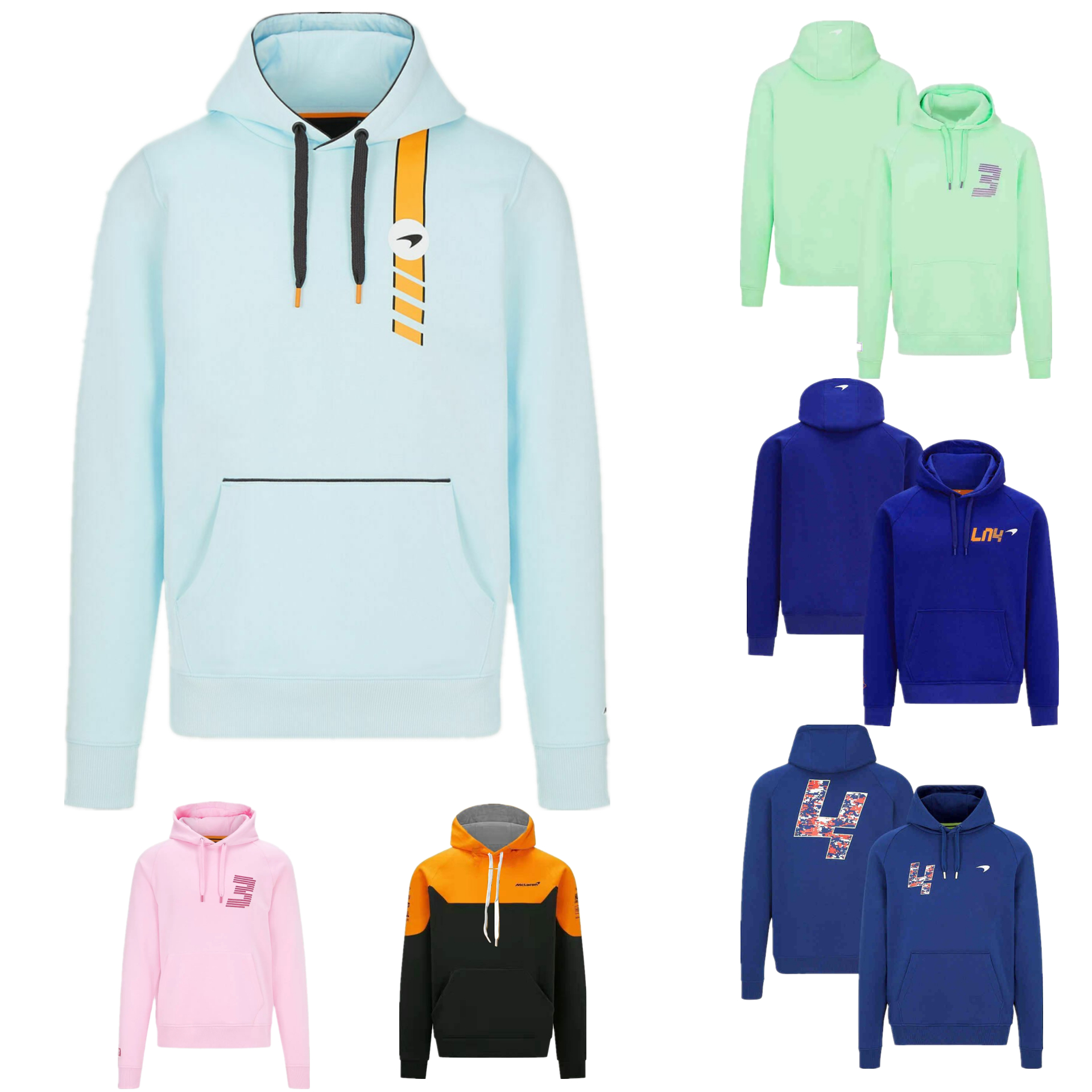 

2021 F1 Hoodie Moto Same Style Male Driver Racing Suit Daniel Ridoka Mclaren Latest Hot-selling Formula one Loose Hoodies Autumn Outdoor Pullover Sweatshirts