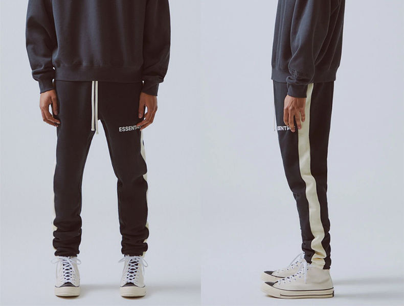 

Mens and womens pants Fear Of God 3m reflective Essentials Silicone letters print Trousers Casual Fog Sweatpants FG Jogger Autumn stripe Pant, I need look other product