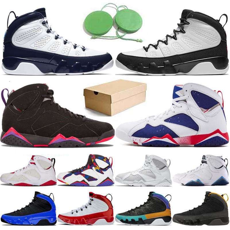 

With Box Jumpman 9 9s Mens Basketball Shoes Racer Blue 7 7s Bordeaux Hare Raptro Charcoal Tinker Alternate Ray Allen Patta Swea lesliecheung