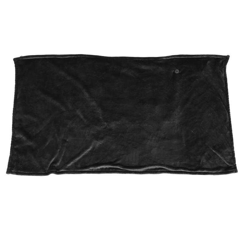 

Carpets 1pc Durable Heated Coral Fleece Blanket Supple Electric For Home(Grey)
