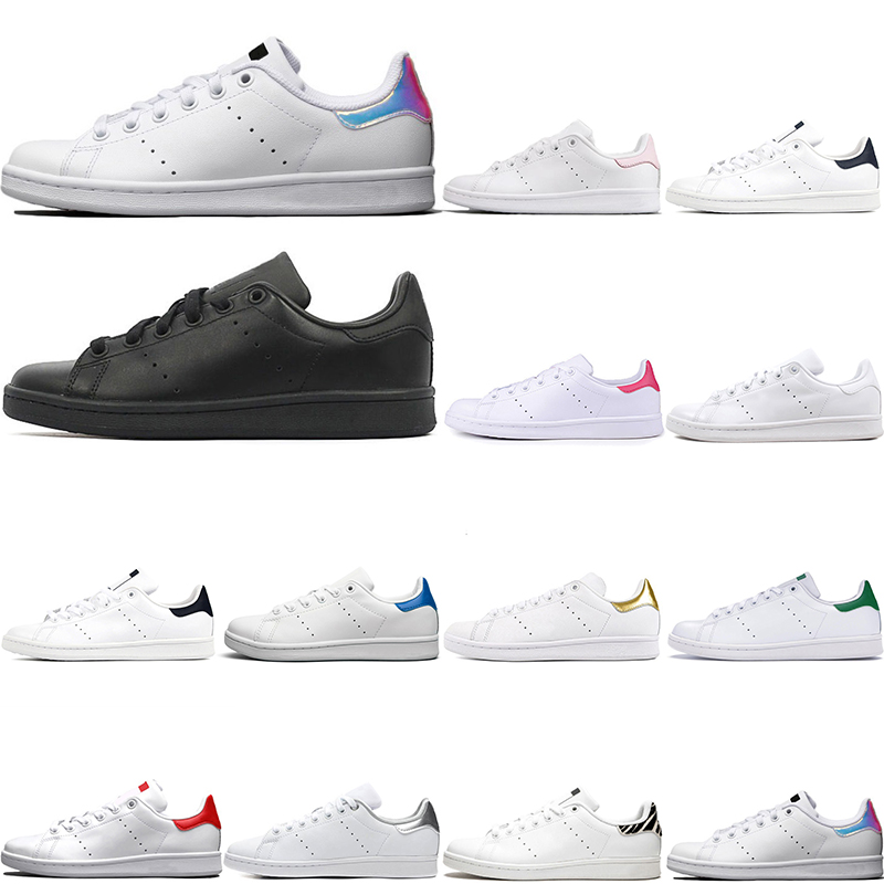 

smith shoes mens womens zebra triple white black blue gold green red silver colorful pink outdoor casual sports sneakers