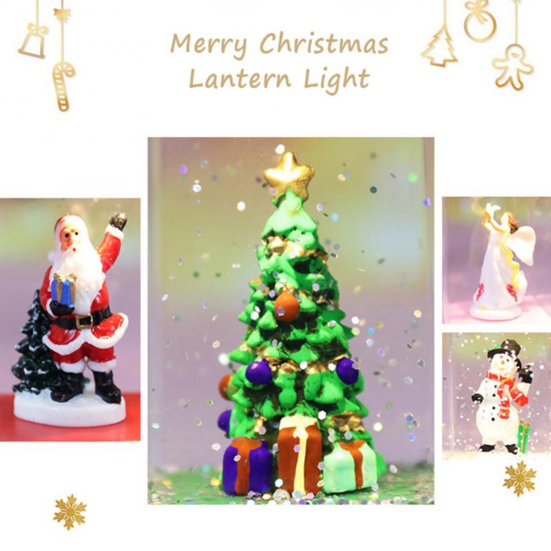 

Christmas Decorations Light Gift Box Merry Tree Ornaments For Home Party Xmas Decor Gifts Happy Year
