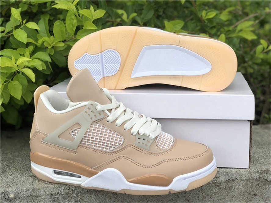 

2021 Release 4 Wmns Shimmer 4s Outdoor Shoes Bronze Eclipse/orange Quartz/metallic Silver Men Women Sports Sneakers SIZE 7-12